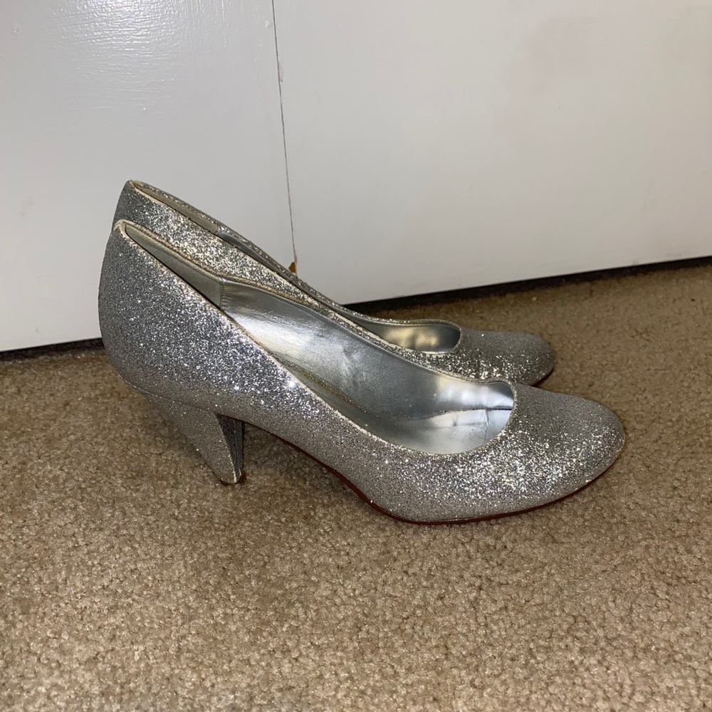 Call It Spring silver heels